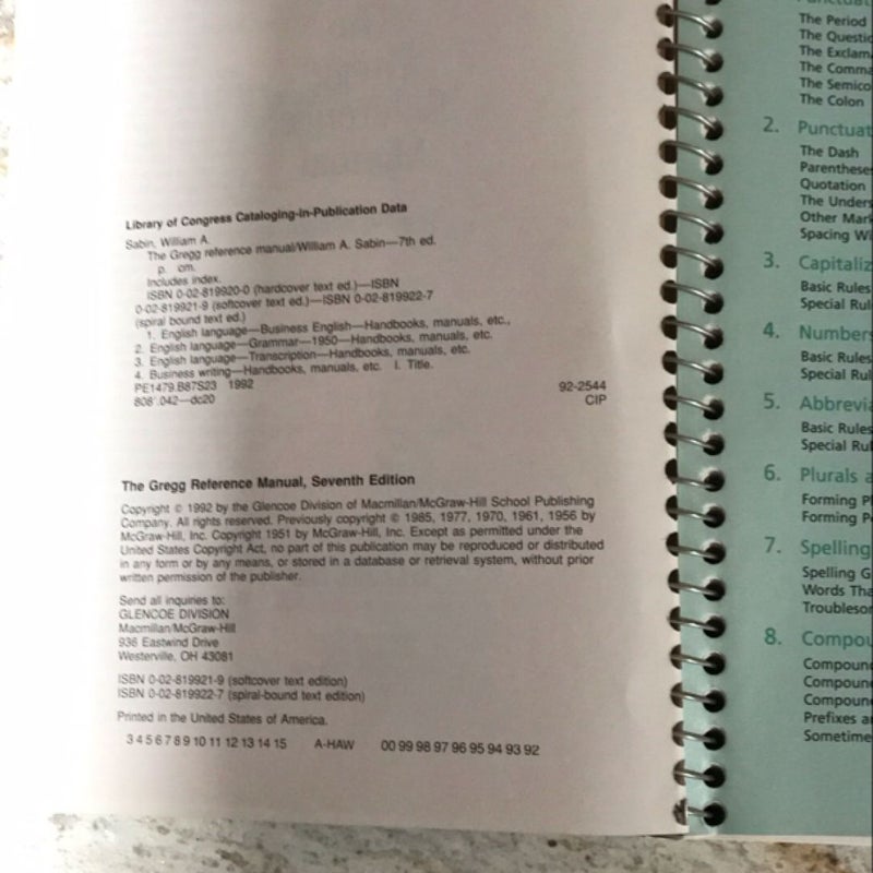 The Gregg Reference Manual