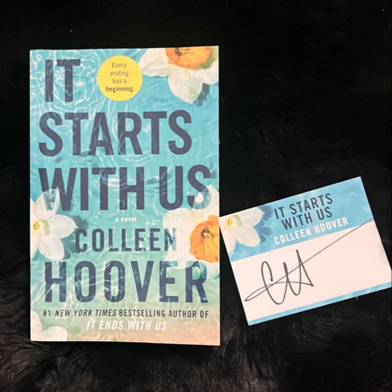 It Starts with Us (with autograph)