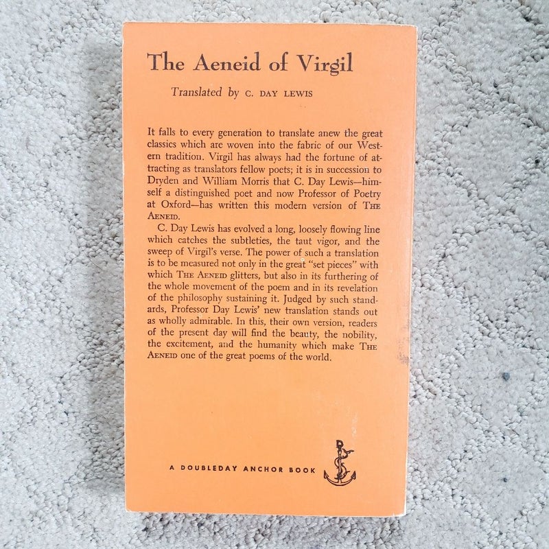The Aeneid of Virgil (Anchor Books Edition, 1952)