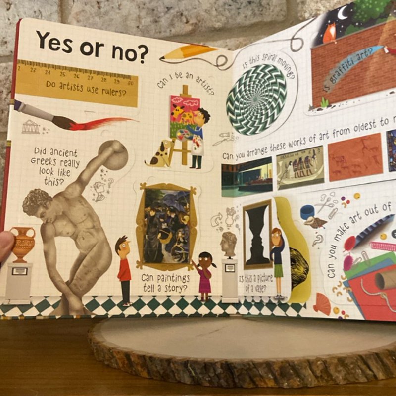 Lift-The-Flap Questions and Answers about Art IR