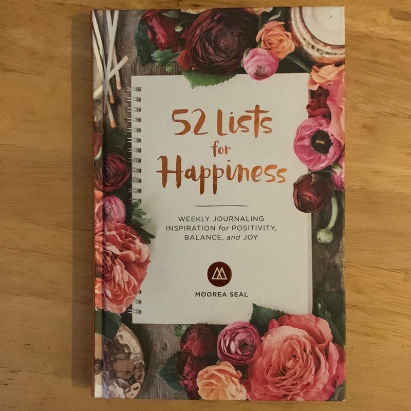 52 Lists for Happiness