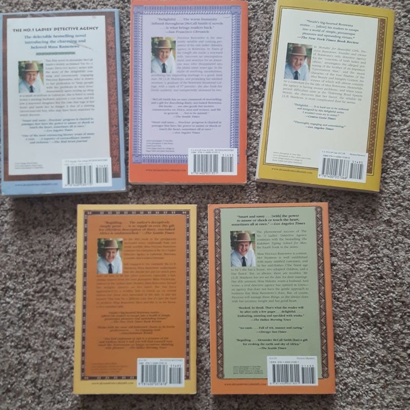 The No. 1 Ladies' Detective Agency 5-Book Boxed Set