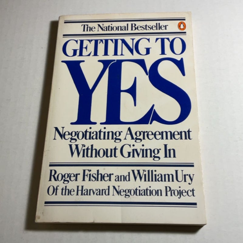 Getting to Yes