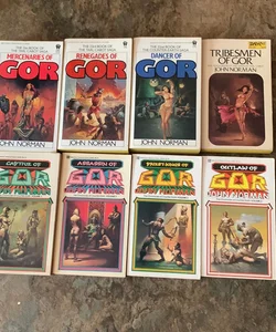 Dancer of Gor plus more lot 8 books