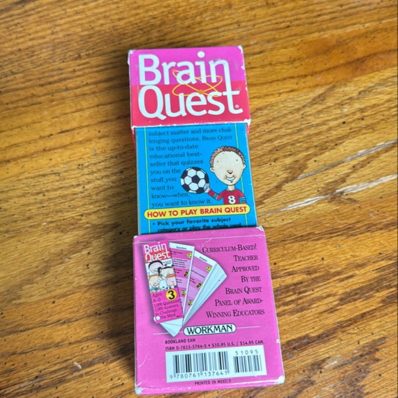 Brain Quest Grade 3 Deck