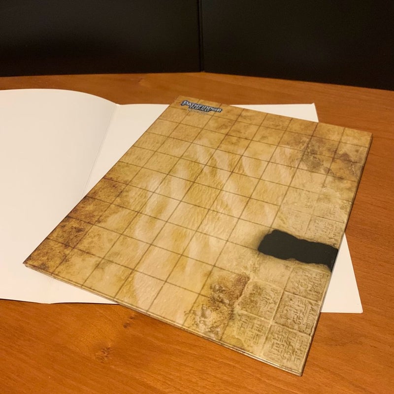 Pathfinder Flip-Mat Lot: Wasteland, Desert Ruins, Hill Country, Open VG