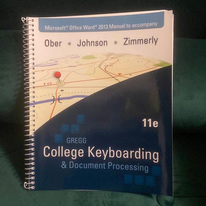 Gregg College Keyboarding & Document Processing (GDP); Lessons 1-60 Text