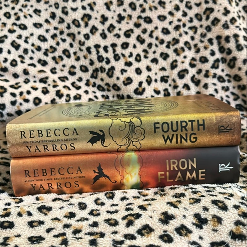 Fourth Wing & Iron Flame (bundle: first print editions)