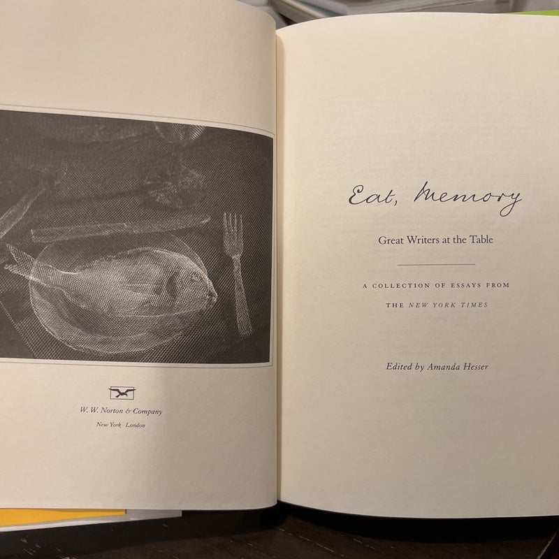 Eat, Memory - signed 