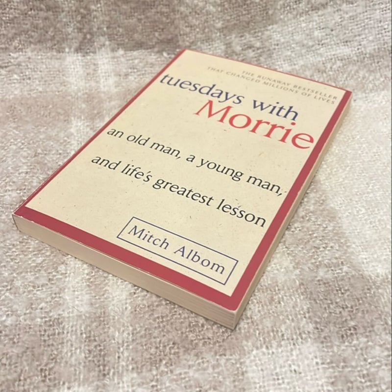 Tuesdays with Morrie