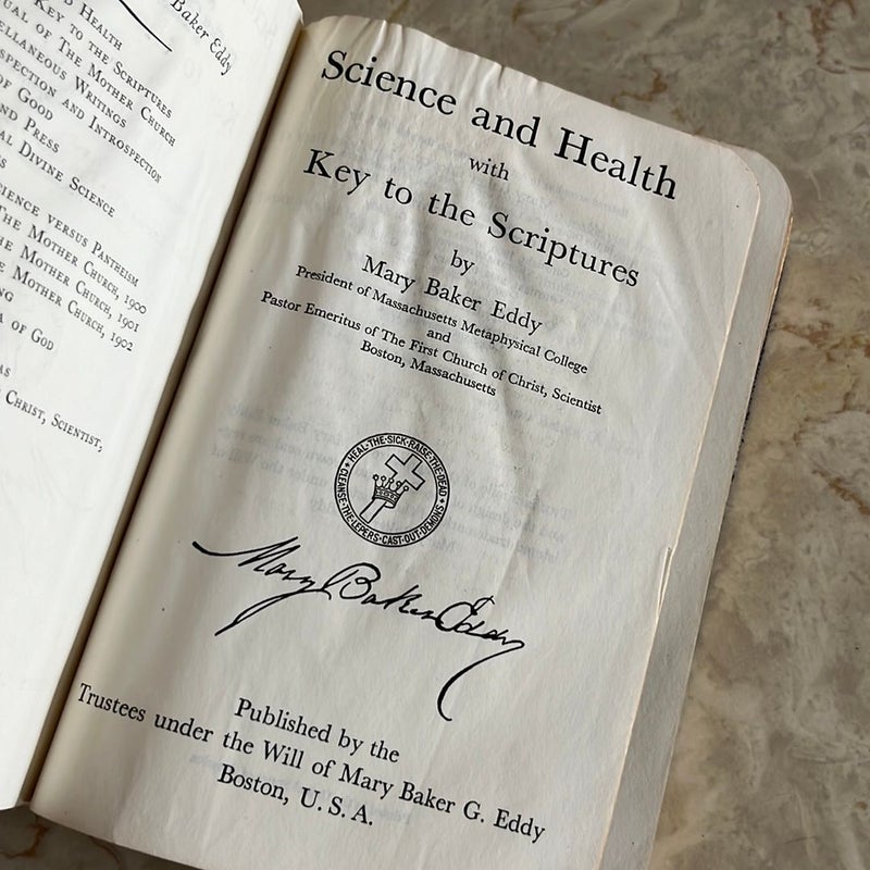 Science and Health with Key to the Scriptures