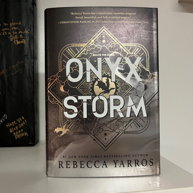 Onyx Storm (First Printing)