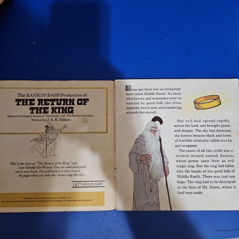 The Rankin/Bass Production of The Return of the King A STORY OF THE HOBBITS