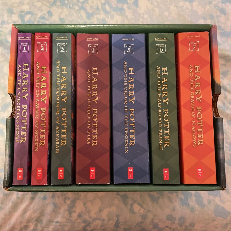 Harry Potter Boxed Set, 1-4, Paperback, First American Edition