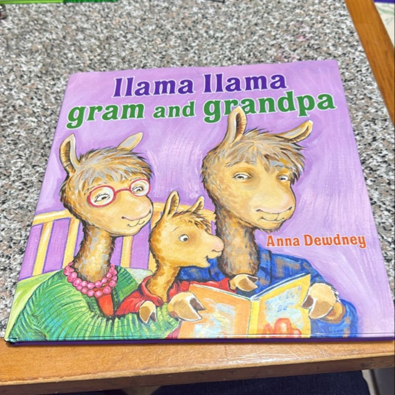 Llama Llama Gram and Grandpa