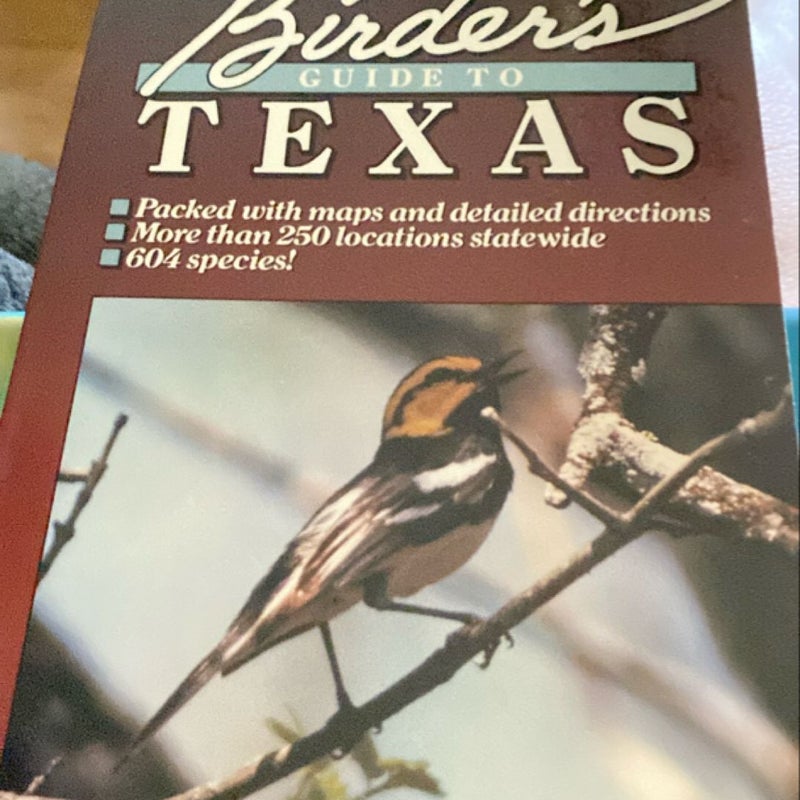 Birder's Guide to Texas