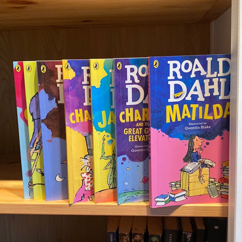 Roald Dahl BUNDLE Matilda, Charlie and the chocolate factory, fantastic Mr. Fox