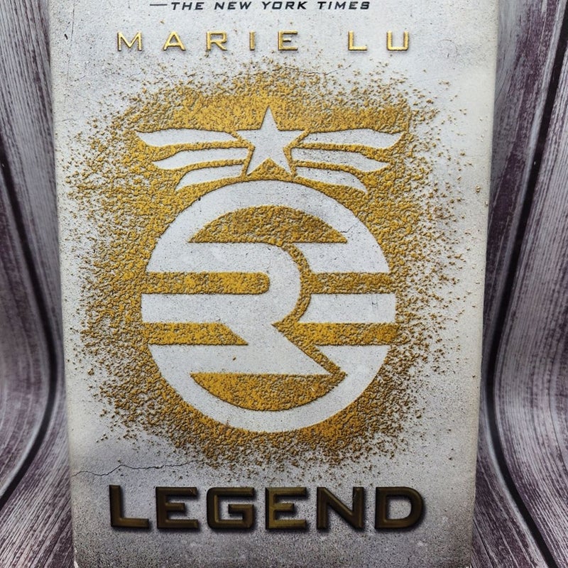 Legend By Marie Lu Pre Owned Hardcover in Good Condition