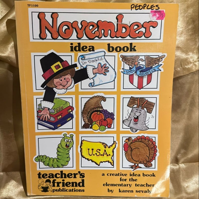 Teacher’s Friend November Idea Book