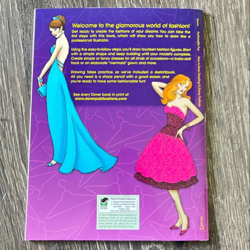 How to draw dazzling and dressy fashions How to draw dazzling and dressy fashions