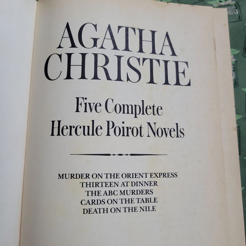 Five Complete Hercule Poirot Novels