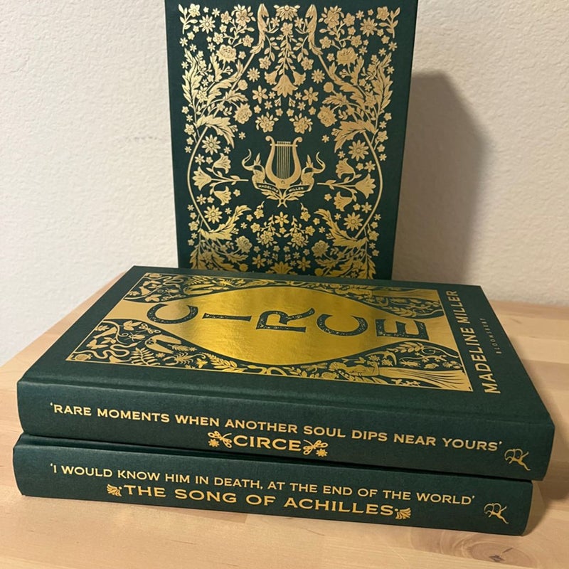 Circe & The song of Achilles set SIGNED NEW