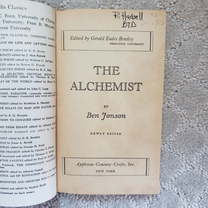 The Alchemist (Croft Classics Edition, 1947)