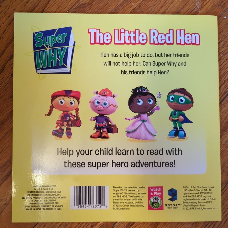 Super Why The Little Red Hen