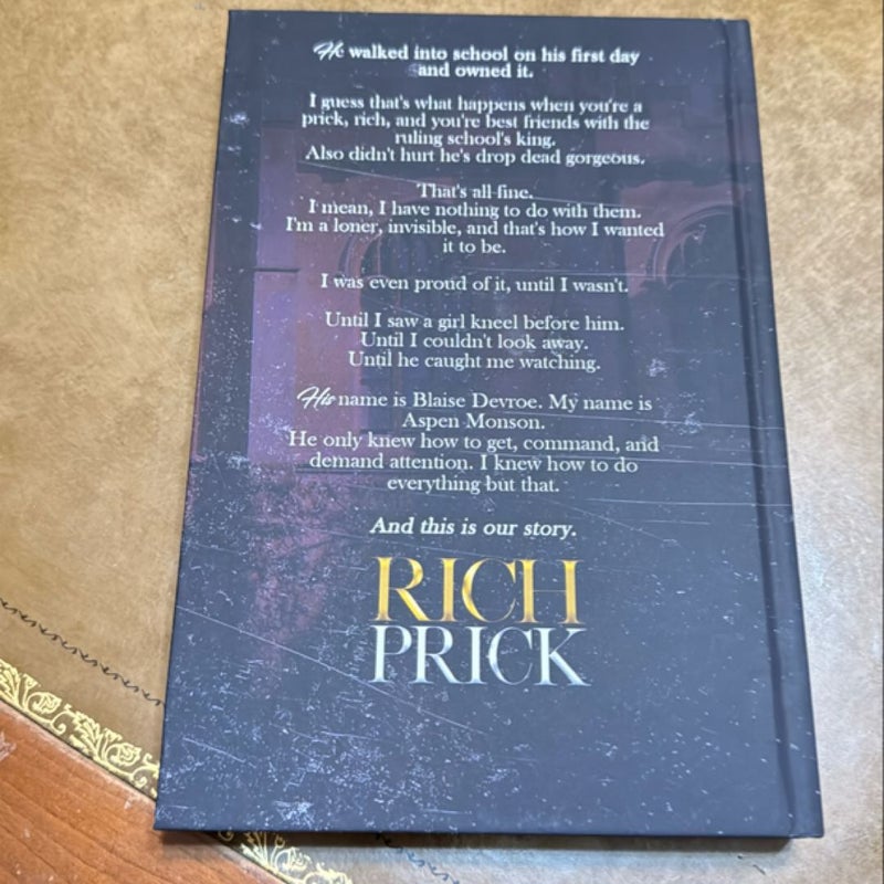 SIGNED Rich Prick 