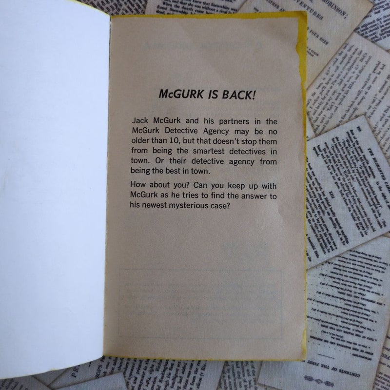 A McGurk Mystery #3: The Case of the Nervous Newsboy