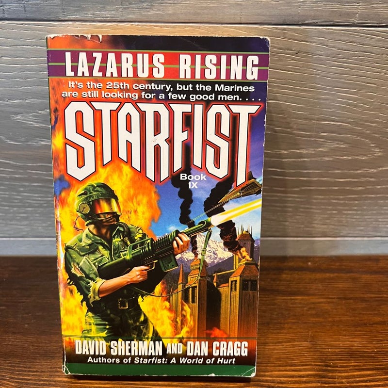 Military Science Fiction Lot  Starfist Books 2,4,5,7 & 9 David Sherman Dan Cragg