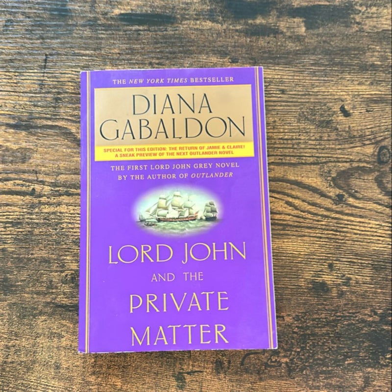 Lord John and the Private Matter