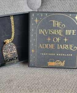 Invisible Life of Addie Larue inspired necklace