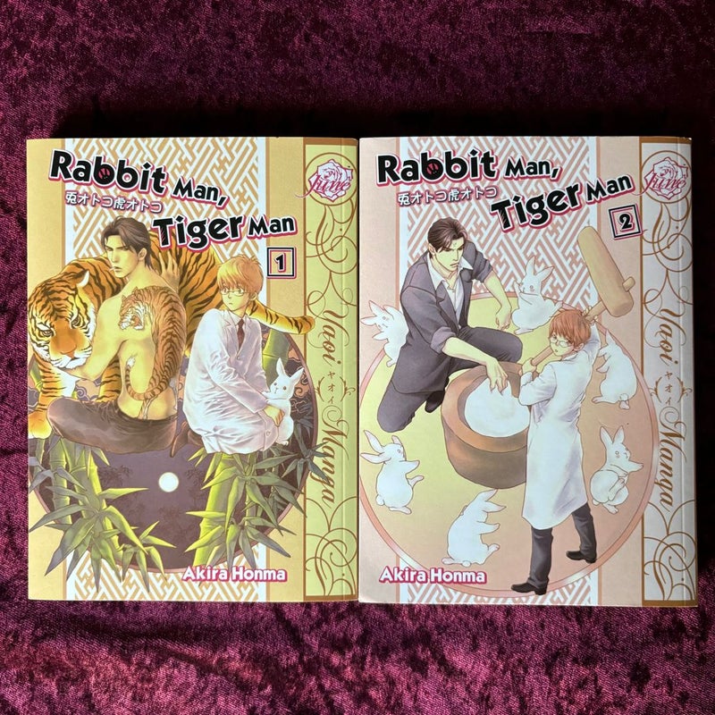 Rabbit Man, Tiger Man Volume 1-2 (Yaoi)