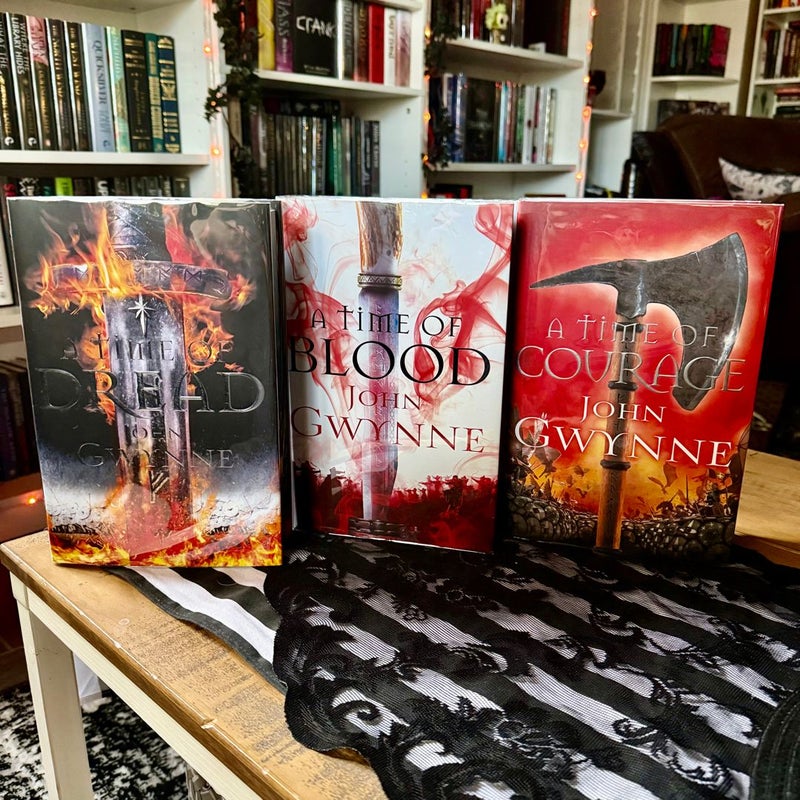 Of Blood And Bone Trilogy TBB Hand Signed