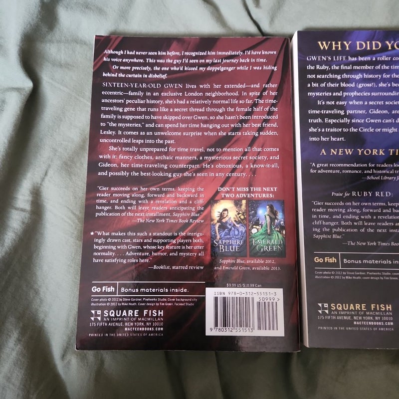 Ruby red trilogy 