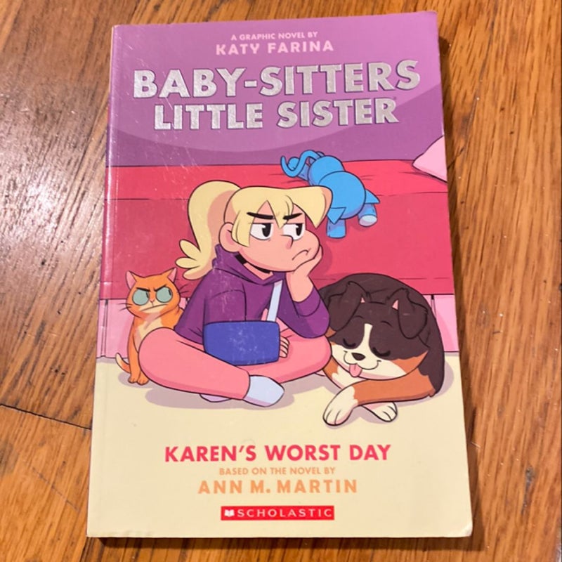 Karen's Worst Day (Baby-Sitters Little Sister Graphic Novel #3)