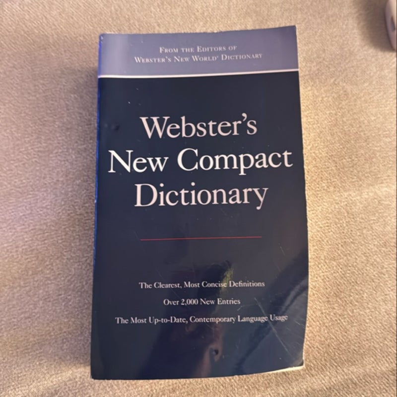 Webster's New Compact Dictionary