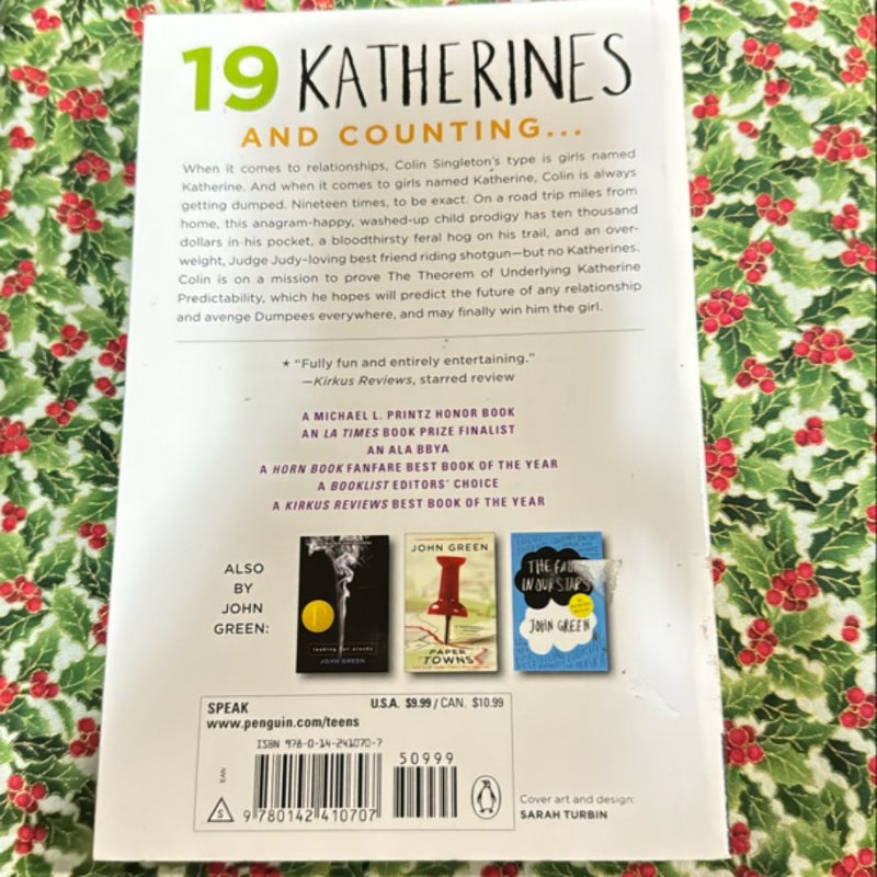 An Abundance of Katherines