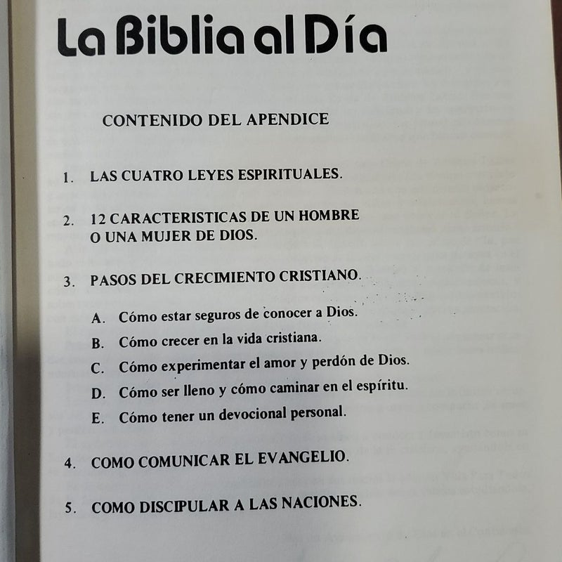La Biblia Al Dia