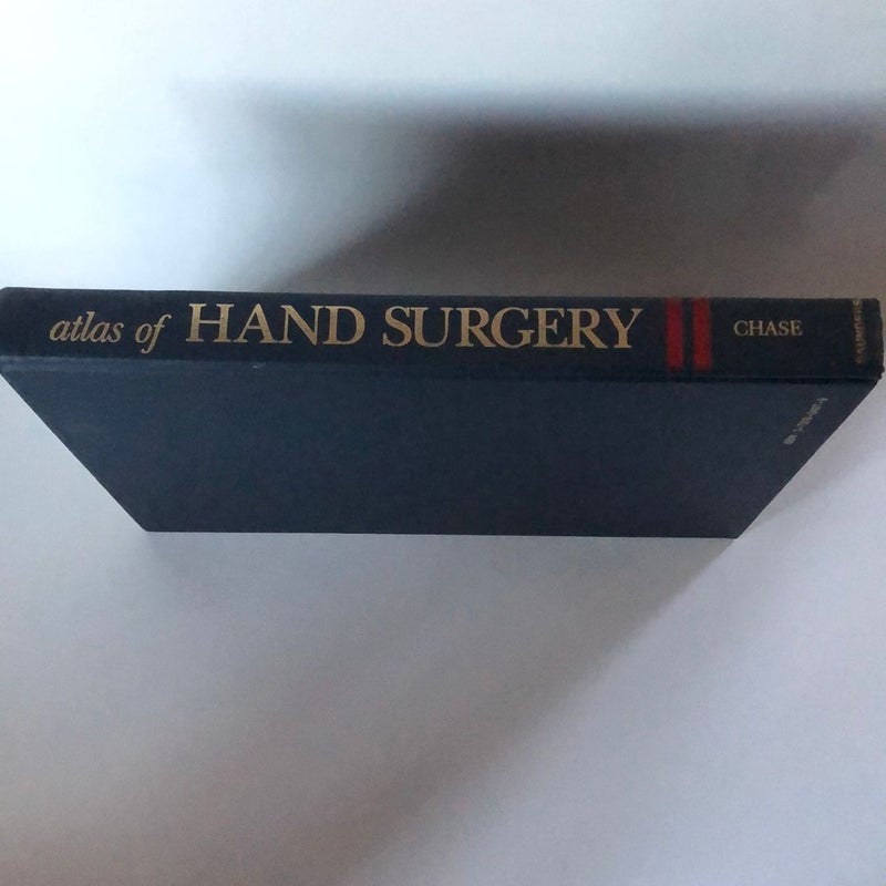 Atlas of Hand Surgery by Robert A. Chase