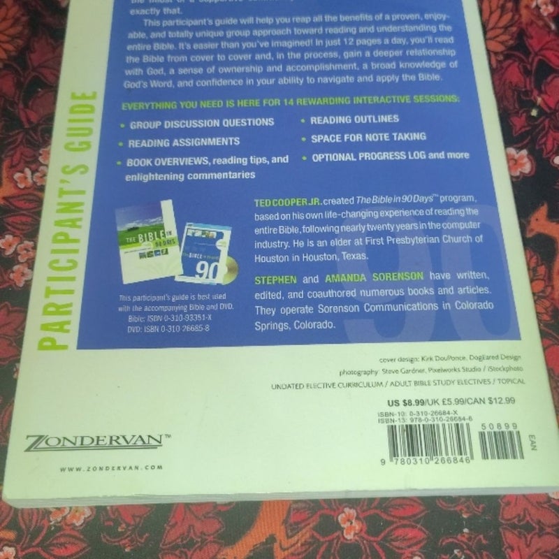 The Bible in 90 Days Participant's Guide