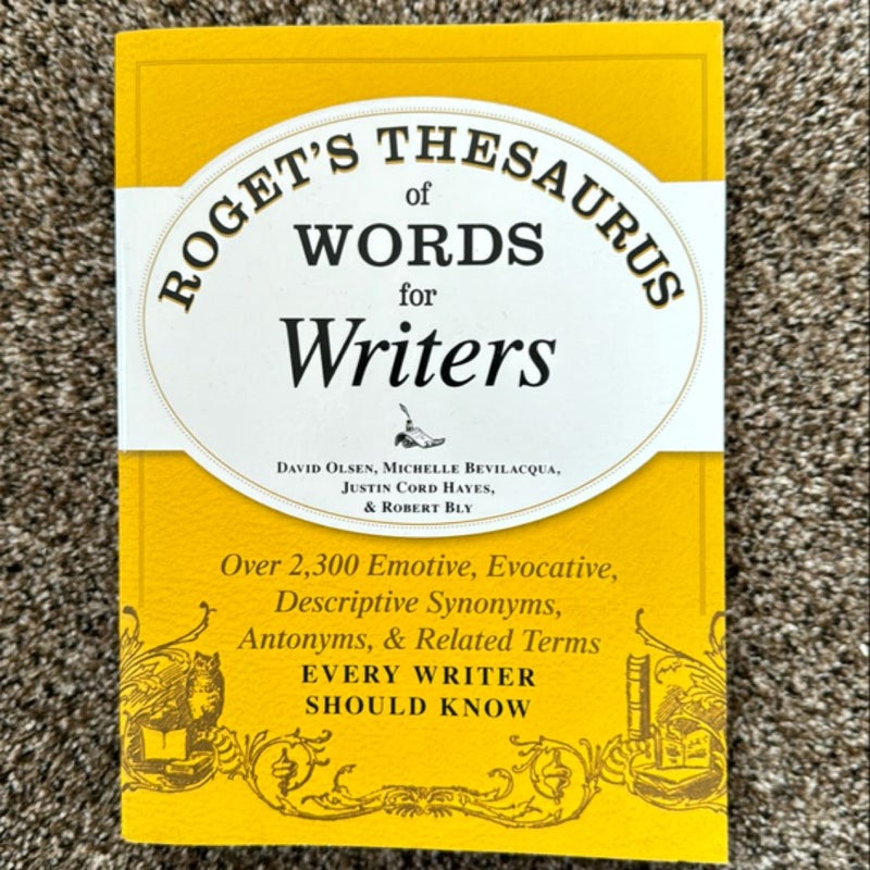 Roget's Thesaurus of Words for Writers