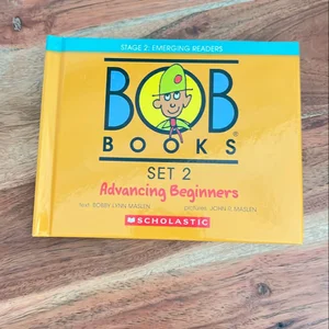 Bob Books - Advancing Beginners Hardcover Bind-Up Phonics, Ages 4 and up, Kindergarten (Stage 2: Emerging Reader)