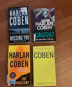 Set of 4 Harlan Coben Paperback