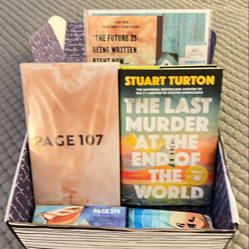 The Last Murder at the End of the World Once Upon a Book Club Box