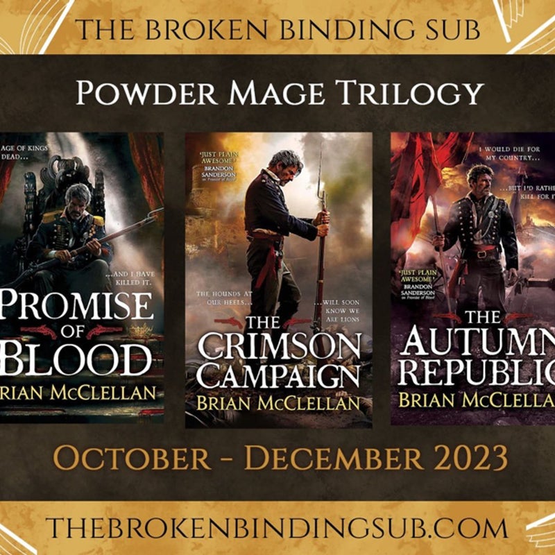 Powder Mage Trilogy 