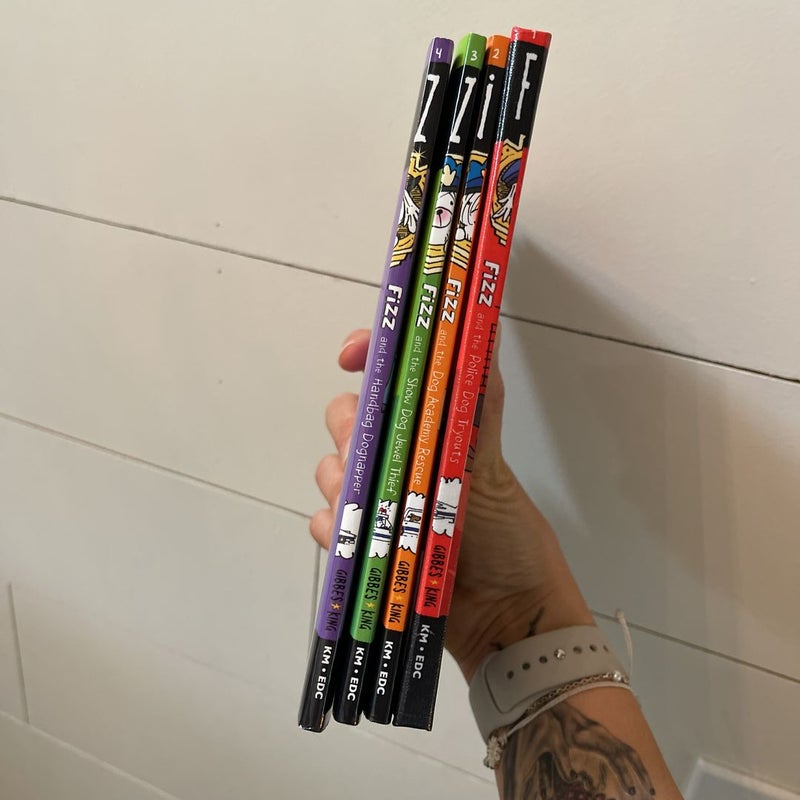 Fizz and the Police Dog Tryouts books 1-4