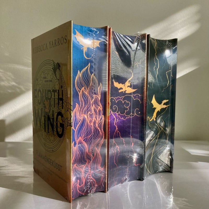 Fourth Wing, Iron Flame & Onyx Storm GERMAN Special Editions