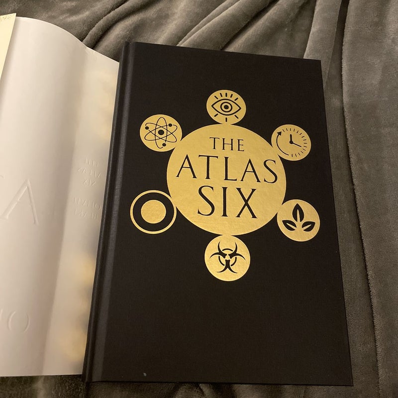 The Atlas Six (Fairyloot Edition) by Olivie Blake, Hardcover